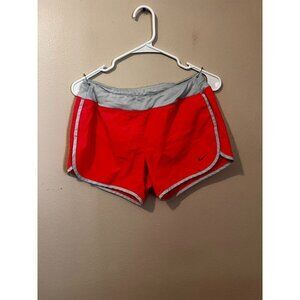 Women's Nike Dri-Fit Pink & Gray Shorts Size L [EXCELLENT]